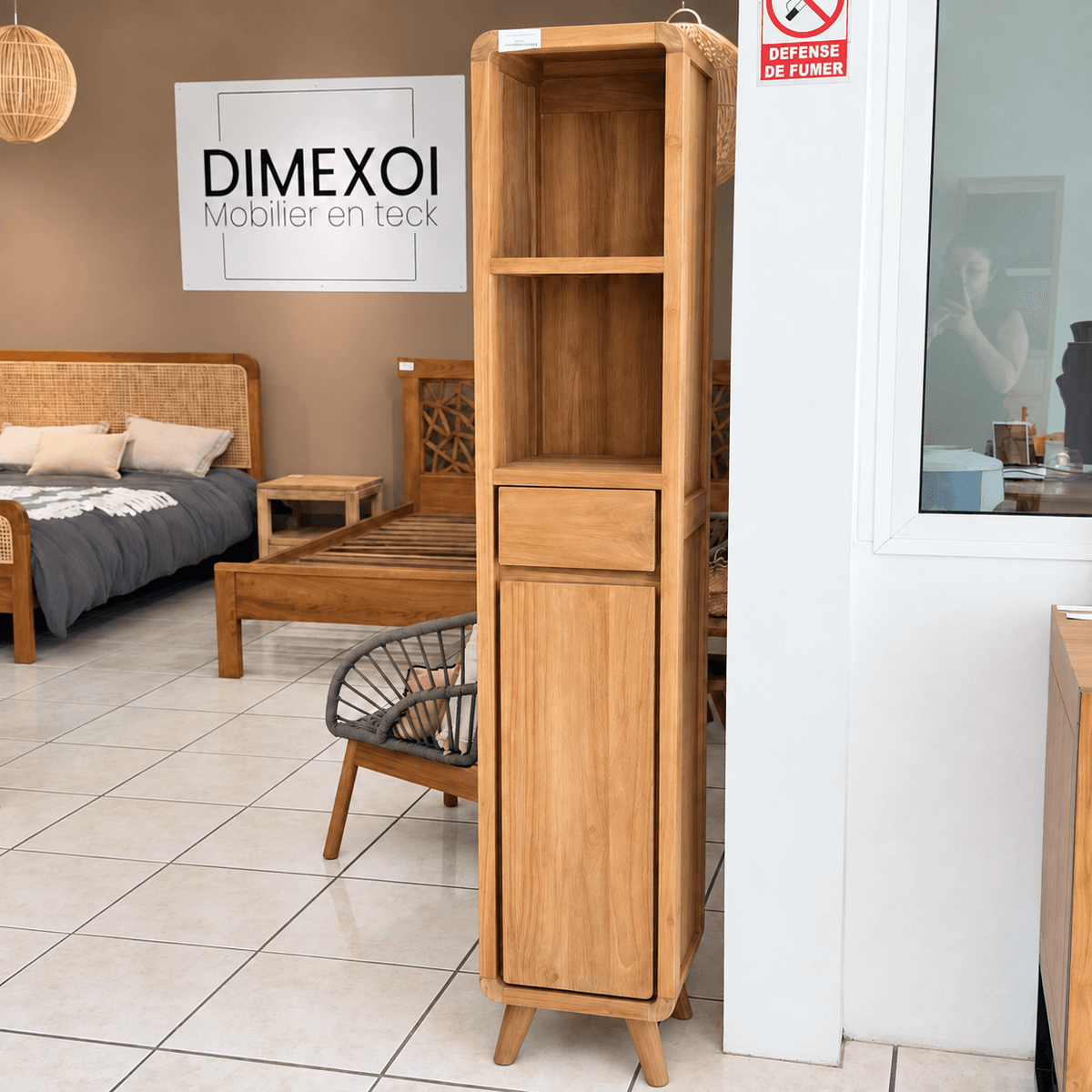 Colonne Sherry 1P 1T - 35x35x180 cm