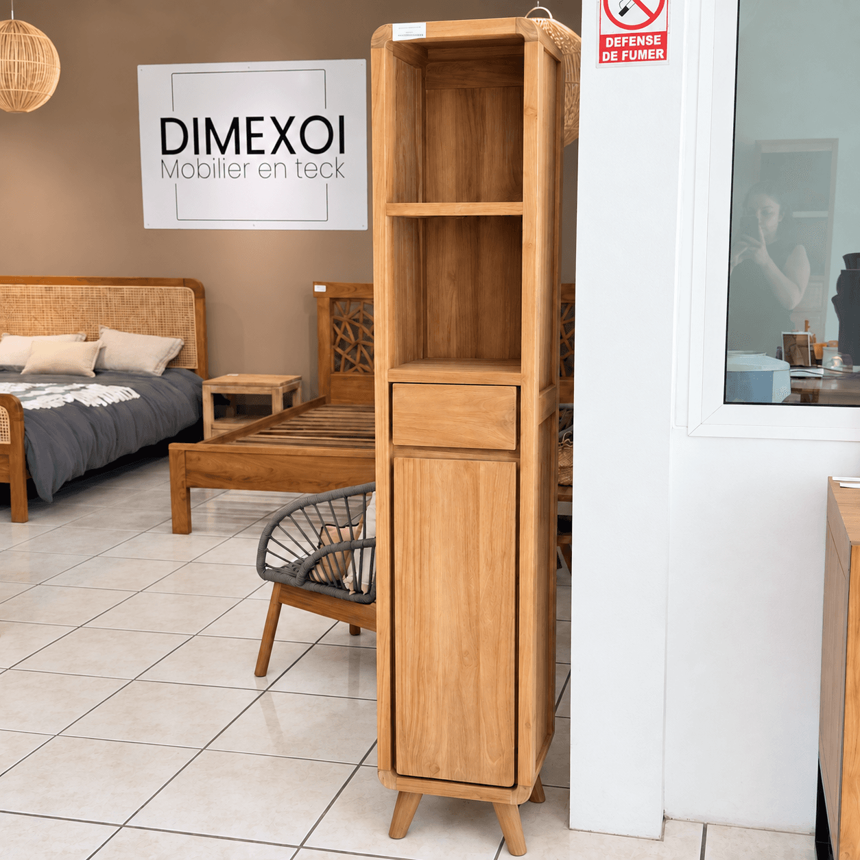 Colonne Sherry 1P 1T - 35x35x180 cm