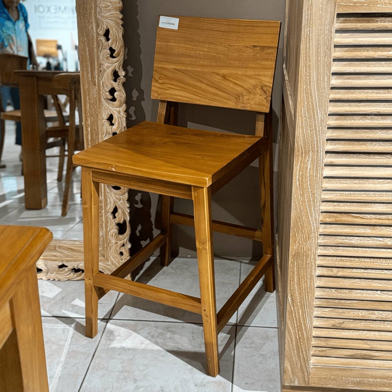 Chaise de bar - Assise 63 cm - Hauteur 95 cm