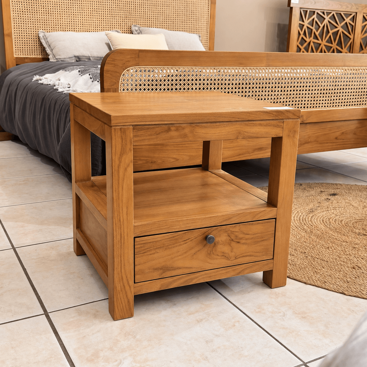 Table de nuit minimalis 1T - 50x40x50 cm