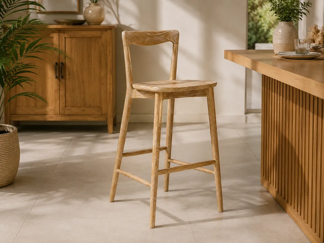 Chaise de bar Yeni en situation