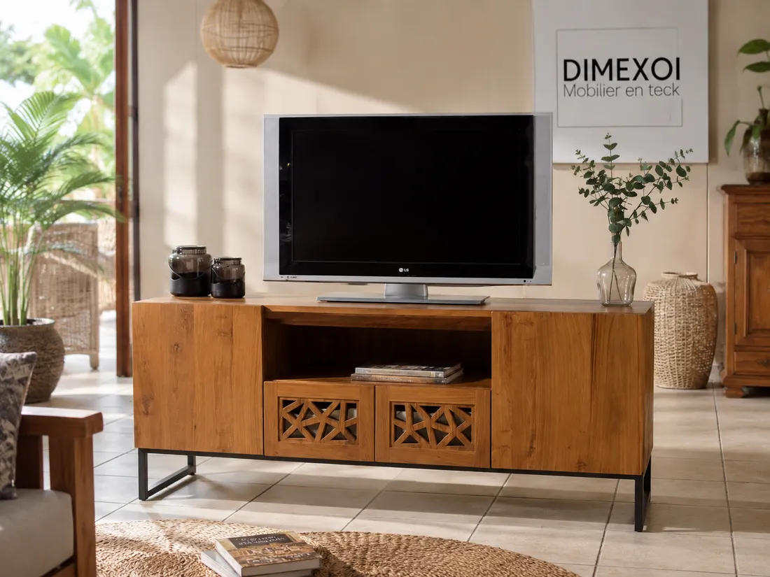 Meuble TV style Jampi en situation